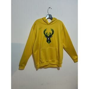 Milwaukee Bucks Nike Athletic Cut Essential Logo Pullover Hoodie Men's Medium